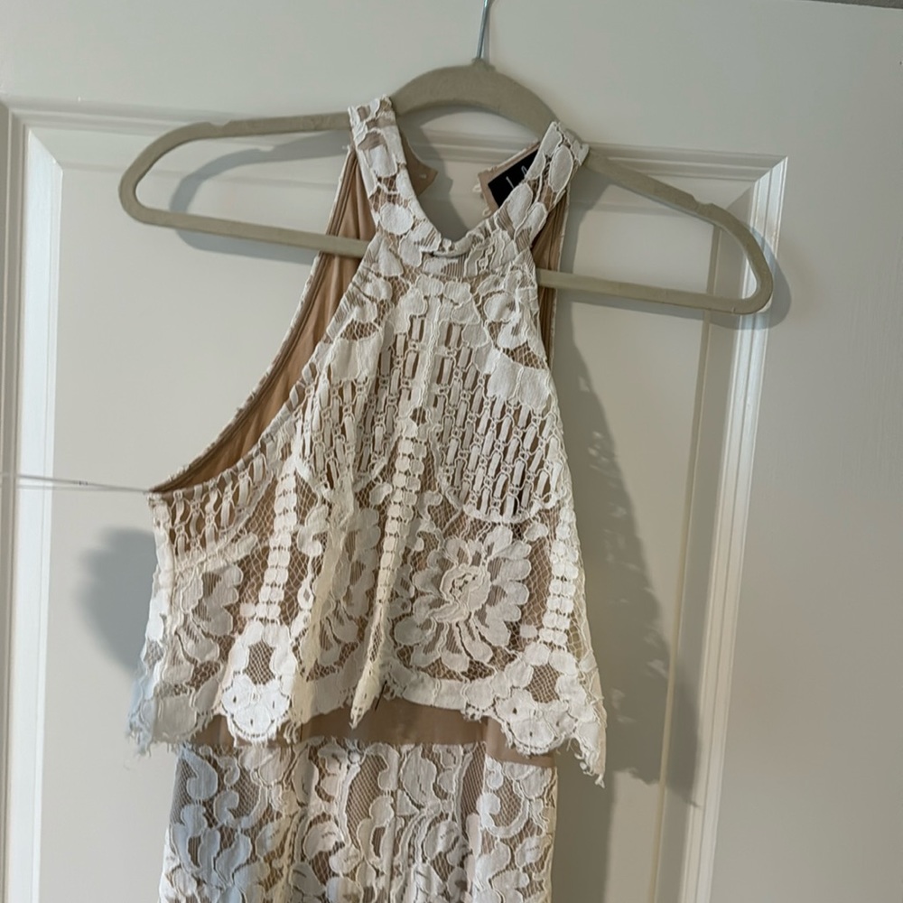 Lulu’s White Jumpsuit